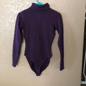 Turtleneck body suit
